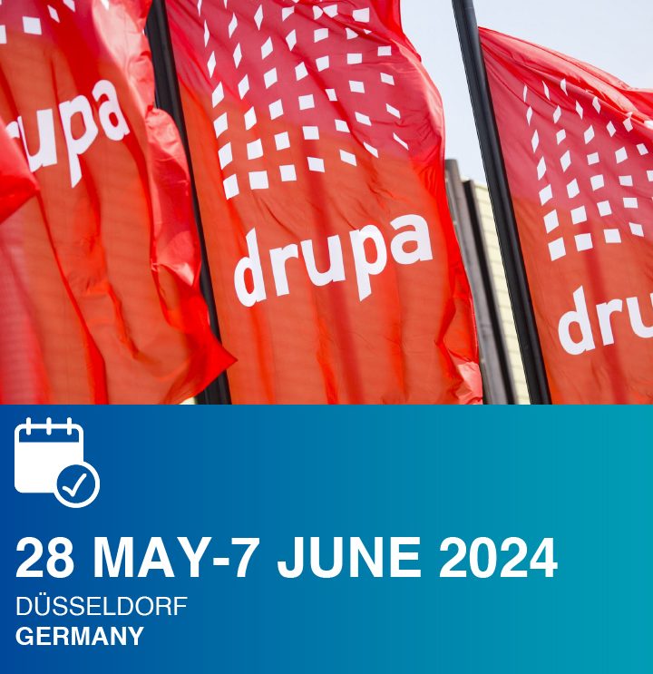 Presenting our technological know-how and energy-efficient solutions at Drupa